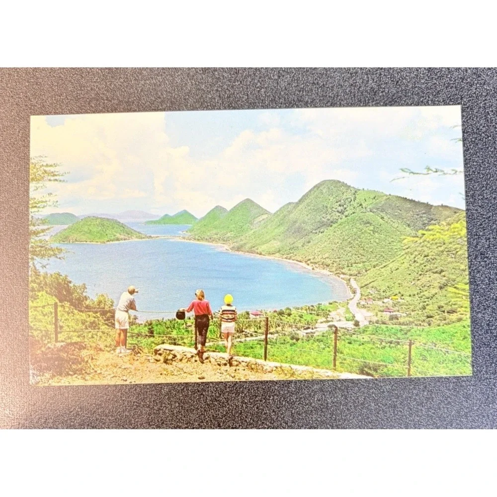 Vintage US Virgin Islands Scenic Postcards Lot of 6 Unused
